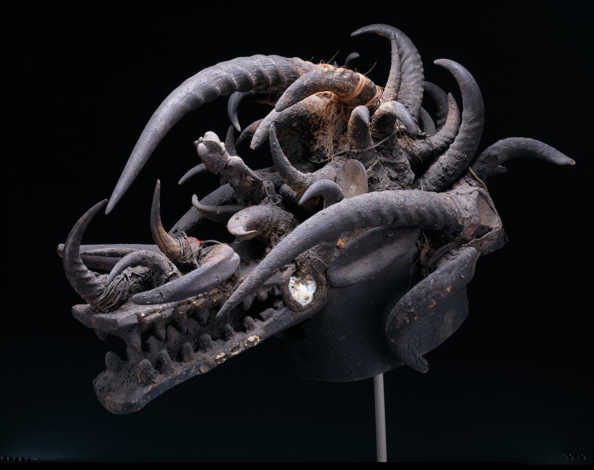 アンゴラ共和国 部族 祭祀 マスク フォークアート Dallas Museum of Art